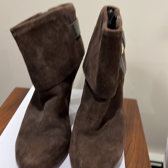 Coach Boots Size 11 Brown Suede - Picture 2 of 4